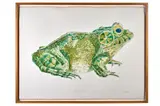 Bullfrog by Don Nice, 1972, Lithograph, offered Jun 2021