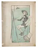 Thousand Dollar Touches by Wilmot Lunt, 1903, Pen and ink wash, offered Jun 2021