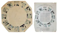 Round About Girl by Irving Nurick, 1934, Pen and ink wash. Illustration for Ladies Home Journal, offered Jun 2021