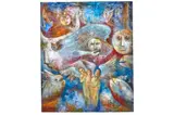 Untitled by Eszter Gyory, Oil on canvas. 1985, offered Jun 2021