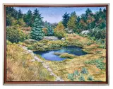 Off 118 Haliburton (Ontario Highway 118 Haliburton) by Don Griffiths, Oil on canvas. Circa 1970s, offered Apr 2021