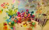 Untitled by Zina Rothman, Serigraph, offered Apr 2021