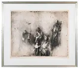 Untitled by Paul Vazquez, Etching, offered Apr 2021