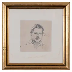 Untitled by Terrance P. Bresnahan, Pencil study, offered Apr 2021