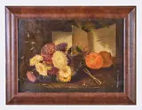 Still Life by Benoît-Noël Bonnard, Oil on artist board, offered Apr 2021
