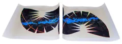 Untitled by Charles Ross, Serigraph. Diptych. 1980, offered Apr 2021