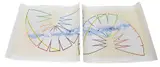 Untitled by Charles Ross, Serigraph. Diptych. 1980, offered Apr 2021