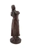 Joan of Arc by Raoul François Larche, bronze sculpture, sold Oct 2024