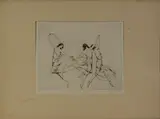 Untitled by Warren Davis, etching "Andante", sold Oct 2018