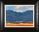 Karoo Landscape with Distant Mountains by Louis Audie, oil on canvas, sold Sep 2021