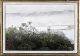 Misty Landscape with Succulent Garden and the Bushman's River in the Distance by Valerie Mary Green, 1983, oil on board, sold Nov 2021