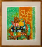 Untitled by Paul Augustin Aizpiri, lithograph, sold Jul 2022