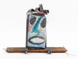 Untitled by Deborah Barrett, mixed media sculpture, sold Jul 2022