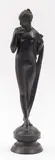 Untitled by Jessie M. Lawson Peacey, bronze sculpture of a standing nude woman, sold Jul 2022