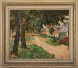 Untitled by Alexander Altmann, oil on canvas painting, sold Jul 2022