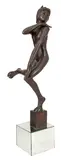 Untitled by Victor Salmones, bronze sculpture of a faun, sold Sep 2022