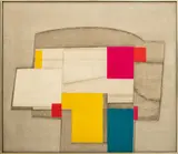 Untitled by Norio Azuma, serigraph on canvas, sold Oct 2022