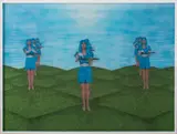 2007 by Margeaux Walter, photograph with figures that appear to move, sold Nov 2022