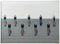 2006 by Margeaux Walter, photograph with figures that appear to move, sold Nov 2022