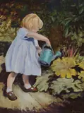 The Gardener by Pauline Smith, Oil on board, offered Aug 2026