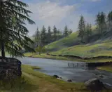 Watendlath Tarn by Millicent Summerhayes, Oil on board, offered Aug 2026