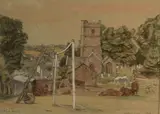 Study for a painting, Westleigh N. Devon by James Bateman, Watercolour, offered Aug 2026