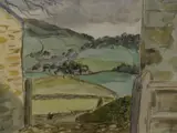 Farm Yard Scene by Vivien White, Watercolour, offered Aug 2026