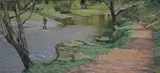 The Annan at Rabbit Island by John Straton Ferrier, Acrylic, offered Jul 2026