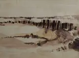 Untitled by Tiana Marie, watercolor, offered Jul 2026