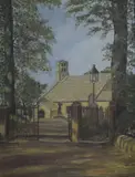 Heysham Church by Winifred Sharp, Oil on canvas, offered Jul 2026