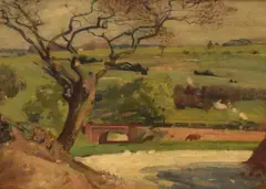 Untitled by Harry Bush, oil on board, offered Jun 2026