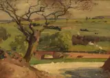 Untitled by Harry Bush, oil on board, offered Jun 2026