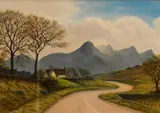 Ben Loyal and St Andrews Church - Tongue by Martin Shough, Acrylic on board, offered Jun 2026