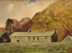Hartsop Lake District by Geoffrey Smith, Oil on board, offered Jun 2026