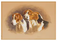 Untitled by Alfred Duke, watercolour, sold Aug 2026