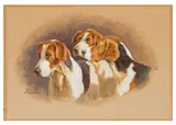Untitled by Alfred Duke, watercolour, sold Aug 2026
