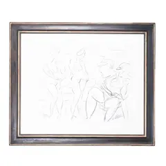 Untitled by Claude Luca, drawing, sold Aug 2026