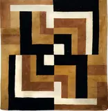 Carpet by Sonia Delaunay, oil, sold Aug 2026