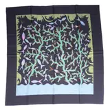 Underwater Garden-Fish by Scottie Wilson, Screenprint on silk, sold Aug 2026