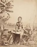 Australian Aboriginals by John William Lindt, photograph, sold Jul 2026