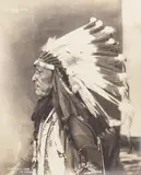 Indian Chief Catchum Bear Sioux by J. A. Johnson, print, offered Jul 2026