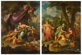 Rinaldo and Armida by Stefano Pozzi, oil on canvas, offered Jul 2026