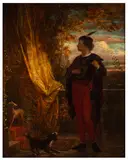 The lute player by Antony Serres, oil on panel, sold Jul 2026