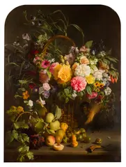 Still life with apples by François Antoine De Bruycker, oil on panel, sold Jul 2026