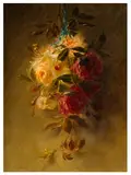 A spray of roses by Fernand Thesmar, oil on canvas, sold Jul 2026