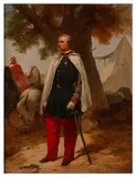 Portrait of a Colonel by H Ryan, oil on canvas, sold Jul 2026
