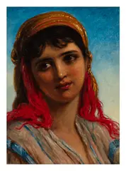 A little Eastern signed with monogram (lower left); further inscribed and signed (verso) oil on panelUnframed: 12 x 9 cm by William Gale, oil on panel, sold Jul 2026