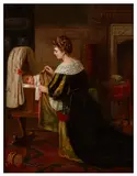 Wide awake by John Watkins Chapman, oil on canvas, sold Jul 2026