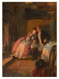 End of the journey by George Sheridan Knowles, oil on canvas, offered Jul 2026