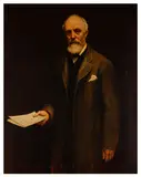 Portrait of Harry Simpson by Joseph Walter West, oil on canvas, sold Jul 2026